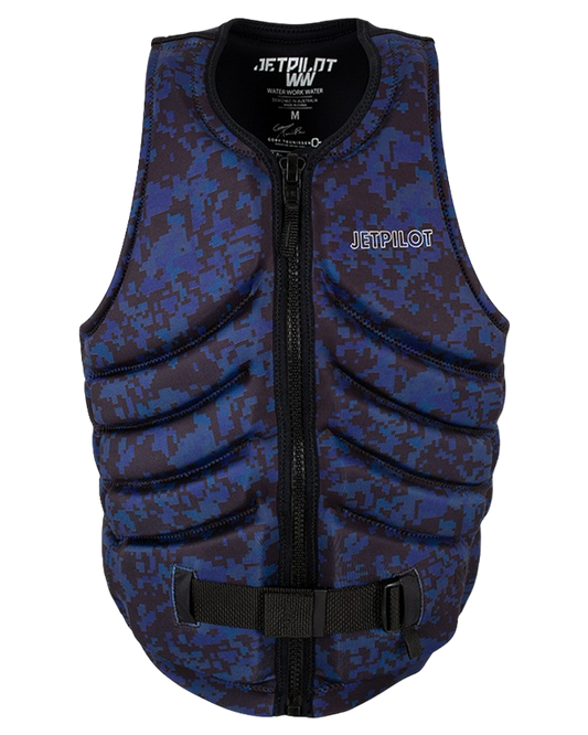 Jetpilot Quantum X Cory Neo Vest - Navy - 2022 Life Jackets - Trojan Wake Ski Snow