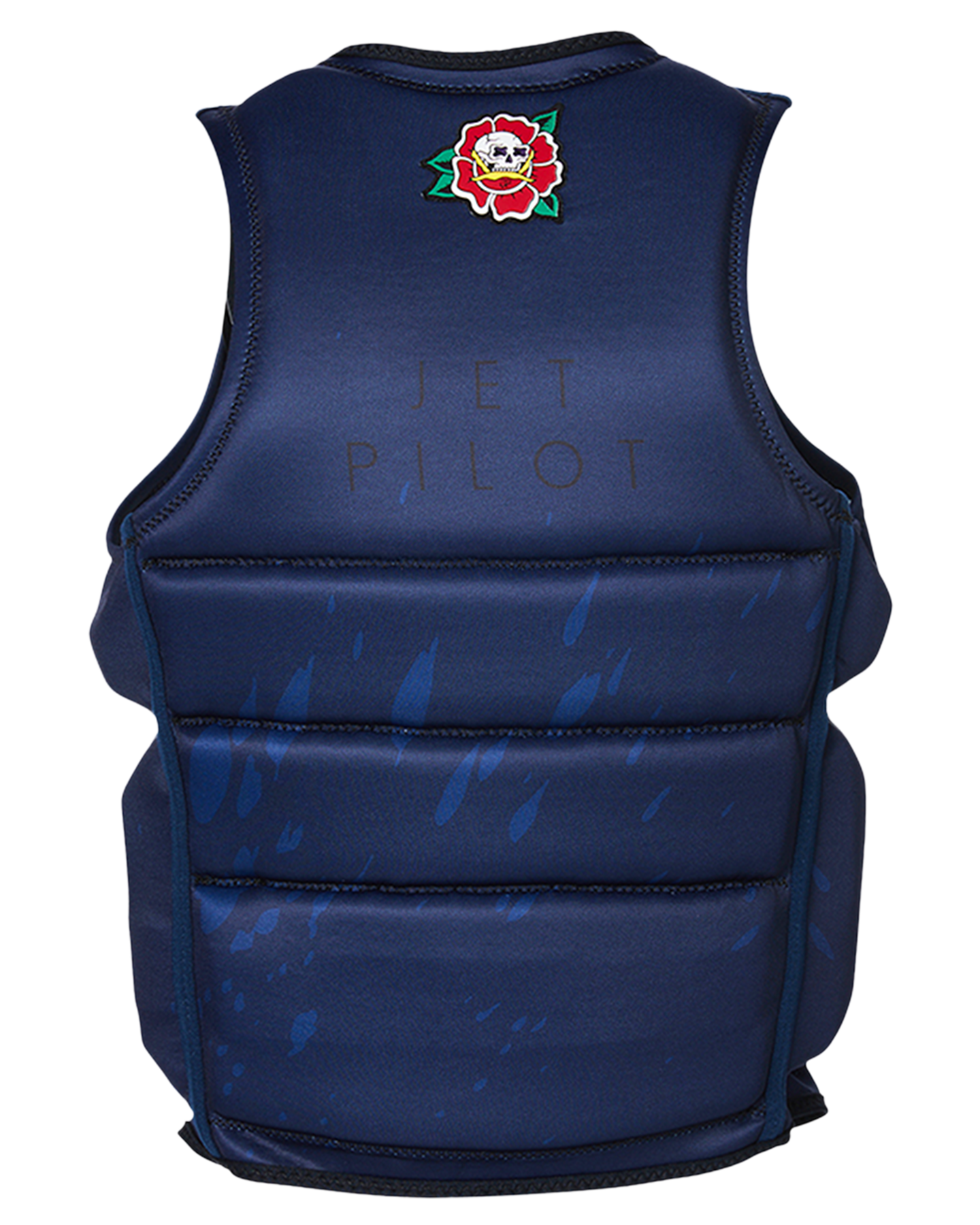 Jetpilot X1 Boys Youth Neo Vest Sub - Navy - 2023 Life Jackets - Trojan Wake Ski Snow