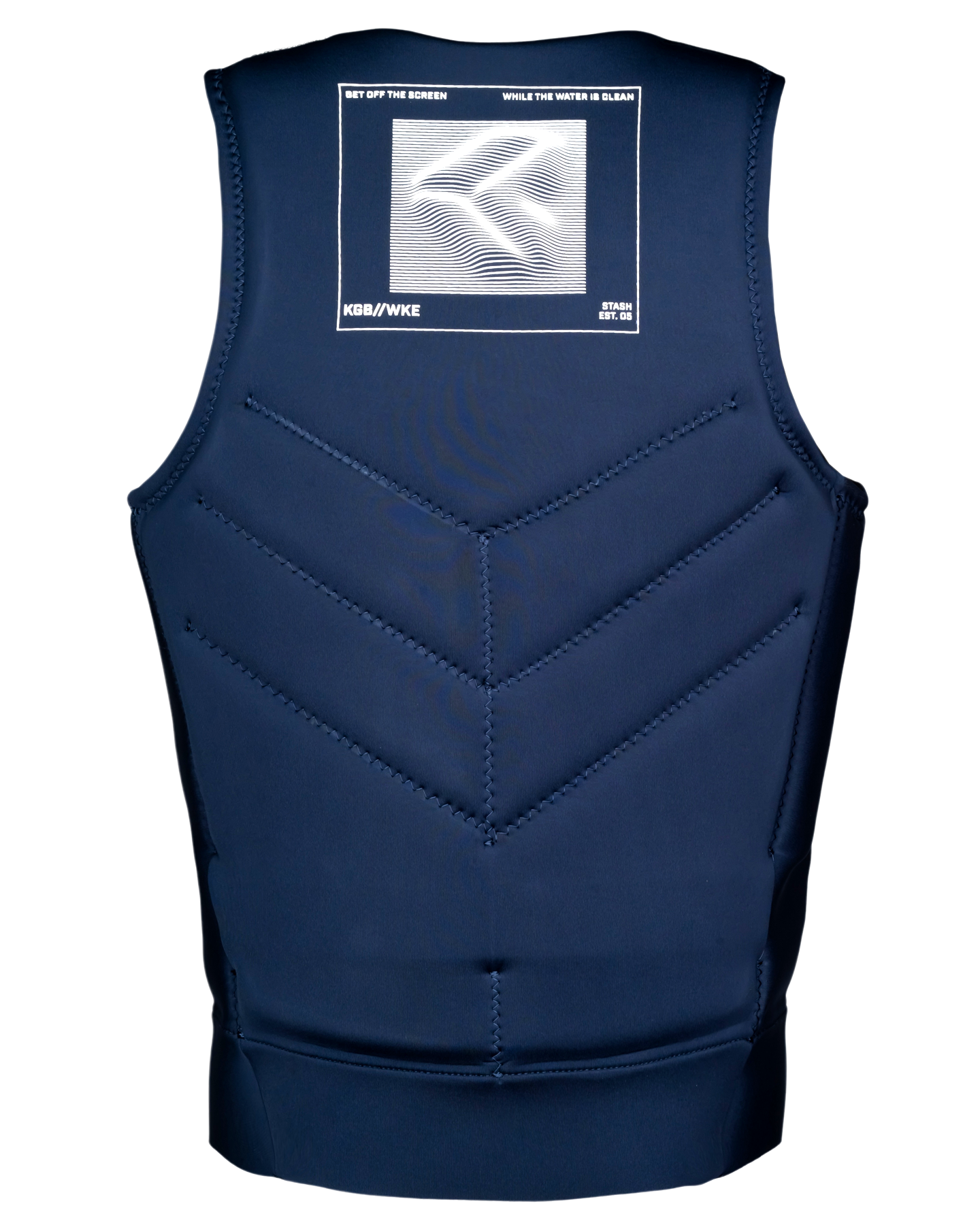 Kgb Stash Vest - Deep Navy Life Jackets - Trojan Wake Ski Snow