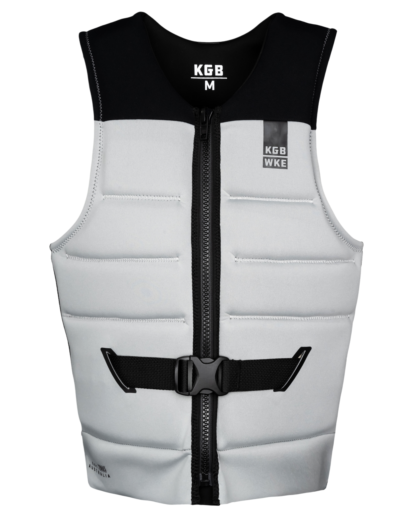 Kgb Capital Vest - Silver / Black Life Jackets - Trojan Wake Ski Snow