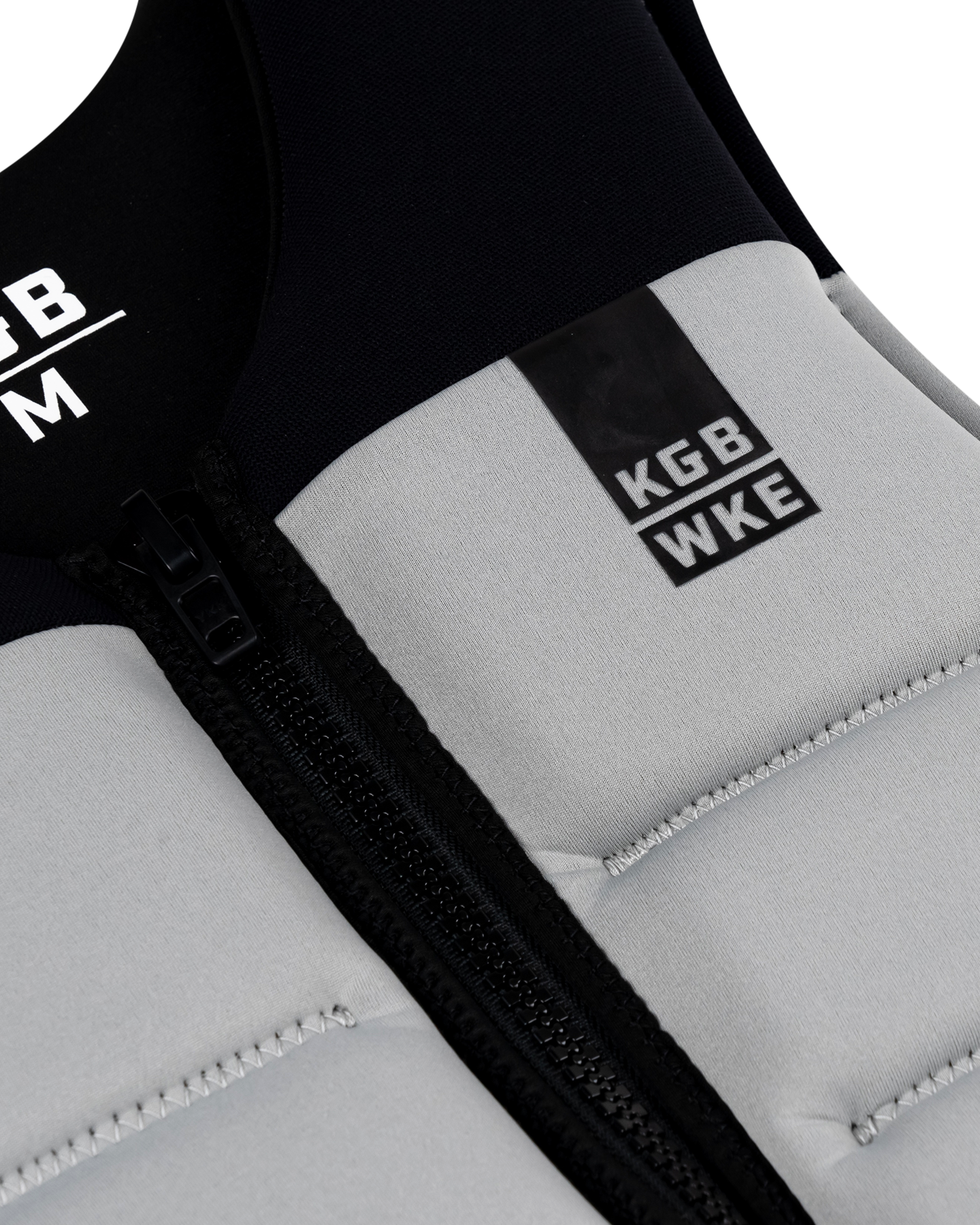 Kgb Capital Vest - Silver / Black Life Jackets - Trojan Wake Ski Snow