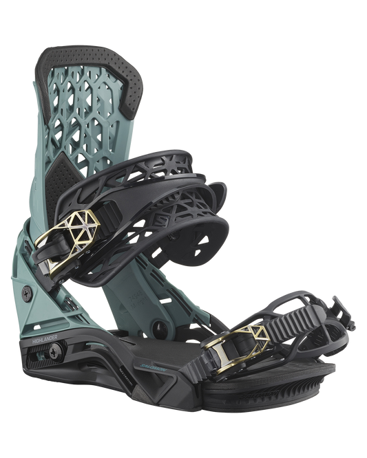 Salomon Highlander Snowboard Binding - Sagebrush Green Snowboard Bindings - Trojan Wake Ski Snow