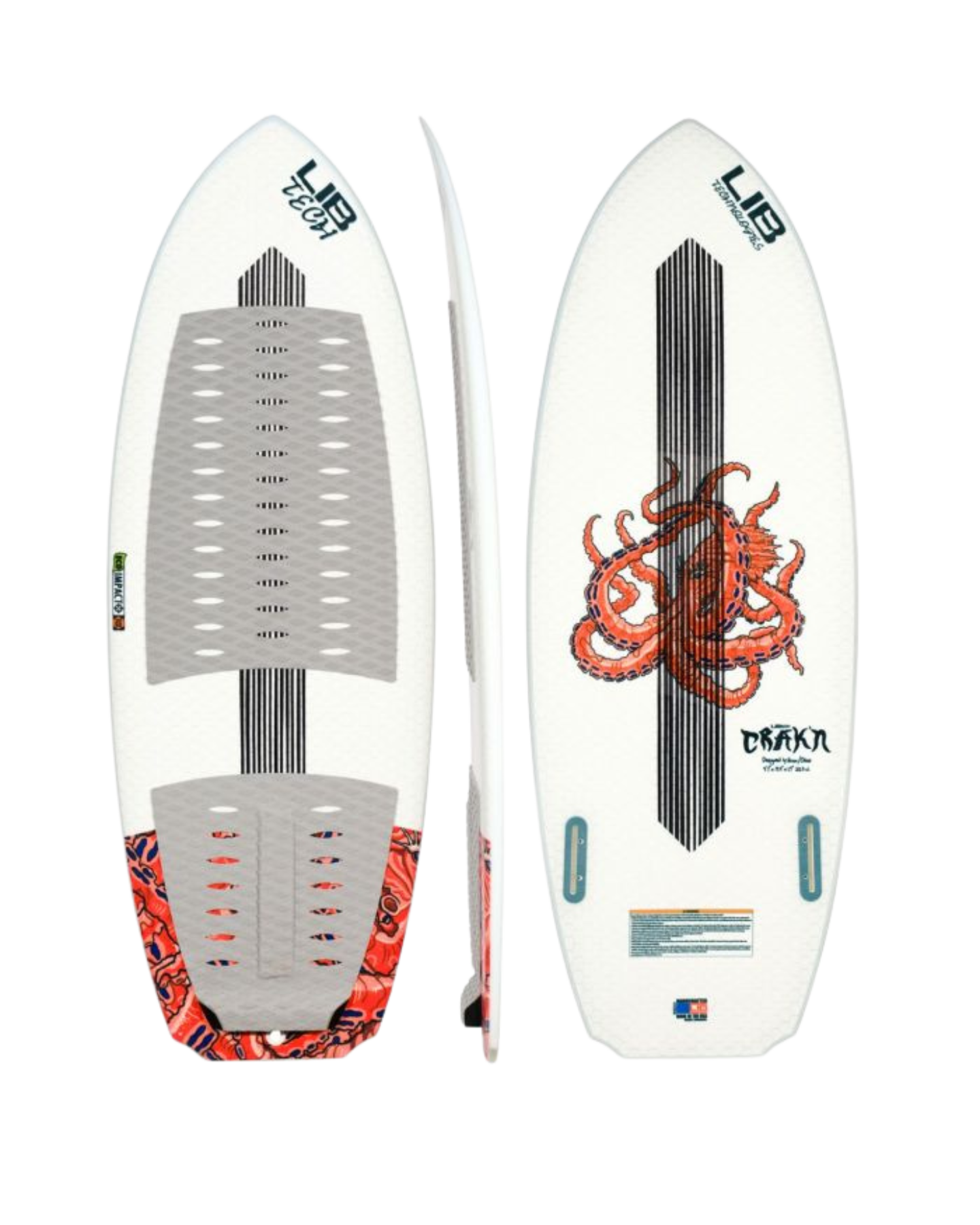 Crak'N Techno Pop Wakesurf - Trojan Wake Ski Snow