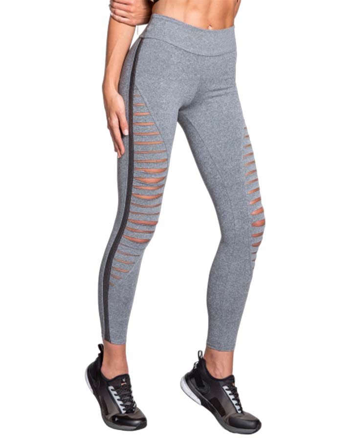 Nikita Women's Base Jump Legging - Charcoal Heather Grey Thermals - Trojan Wake Ski Snow