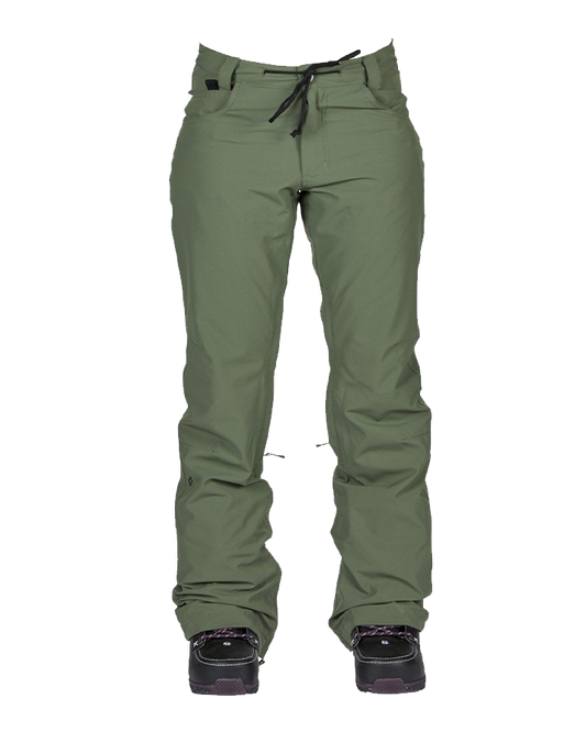 Nikita Womens Cedar Pant - Fatigue Snow Pants - Trojan Wake Ski Snow