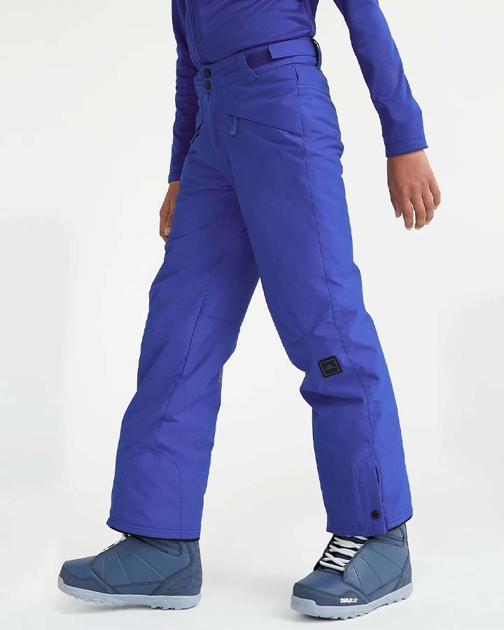 O'Neill Kids' Hammer Pants - Surf The Web Blue Snow Pants - Trojan Wake Ski Snow