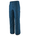 Patagonia Powder Town Pants - Reg - Lagom Blue Snow Pants - Trojan Wake Ski Snow