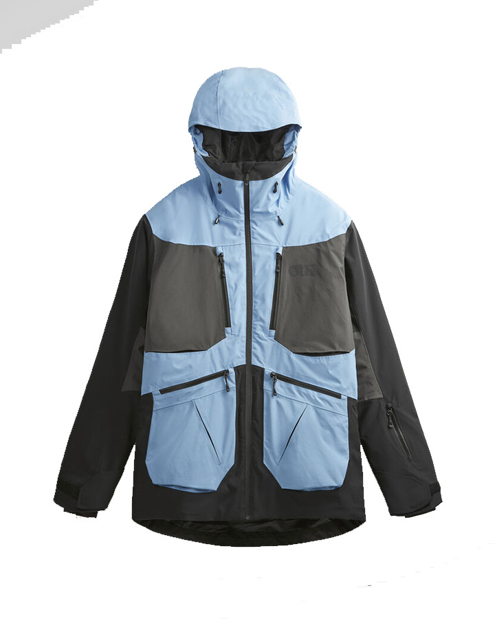 Picture Naikoon Jacket - Allure Blue-Black - 2024 Snow Jackets - Trojan Wake Ski Snow