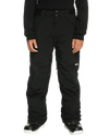 Quiksilver Boys' 8-16 Estate Snow Pants - True Black Snow Pants - Trojan Wake Ski Snow