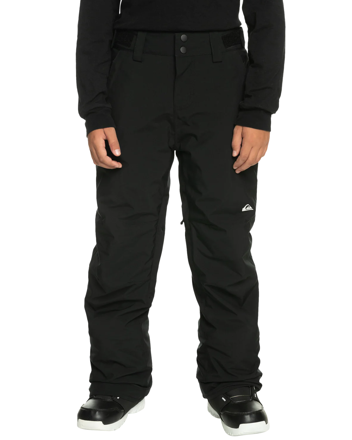 Quiksilver Boys' 8-16 Estate Snow Pants - True Black Snow Pants - Trojan Wake Ski Snow