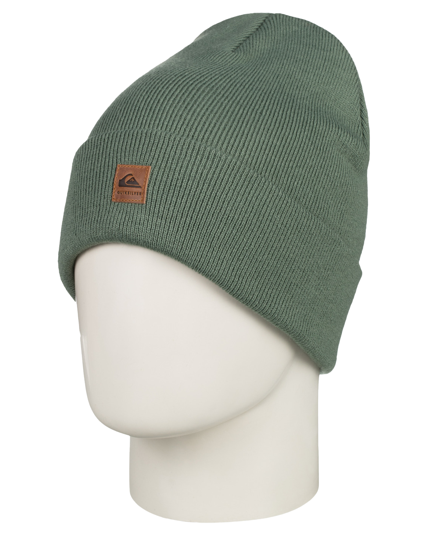 Quiksilver Men's Brigade Beanie - Laurel Wreath Beanies - Trojan Wake Ski Snow