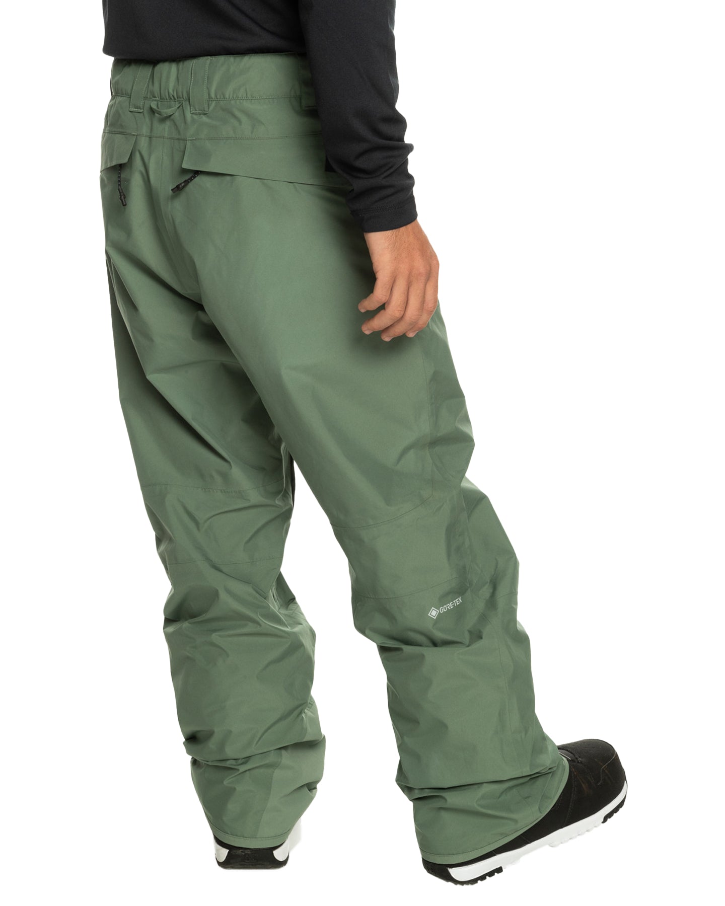 Quiksilver Men's Mission Gore-Tex® Snow Pants - Laurel Wreath Snow Pants - Trojan Wake Ski Snow