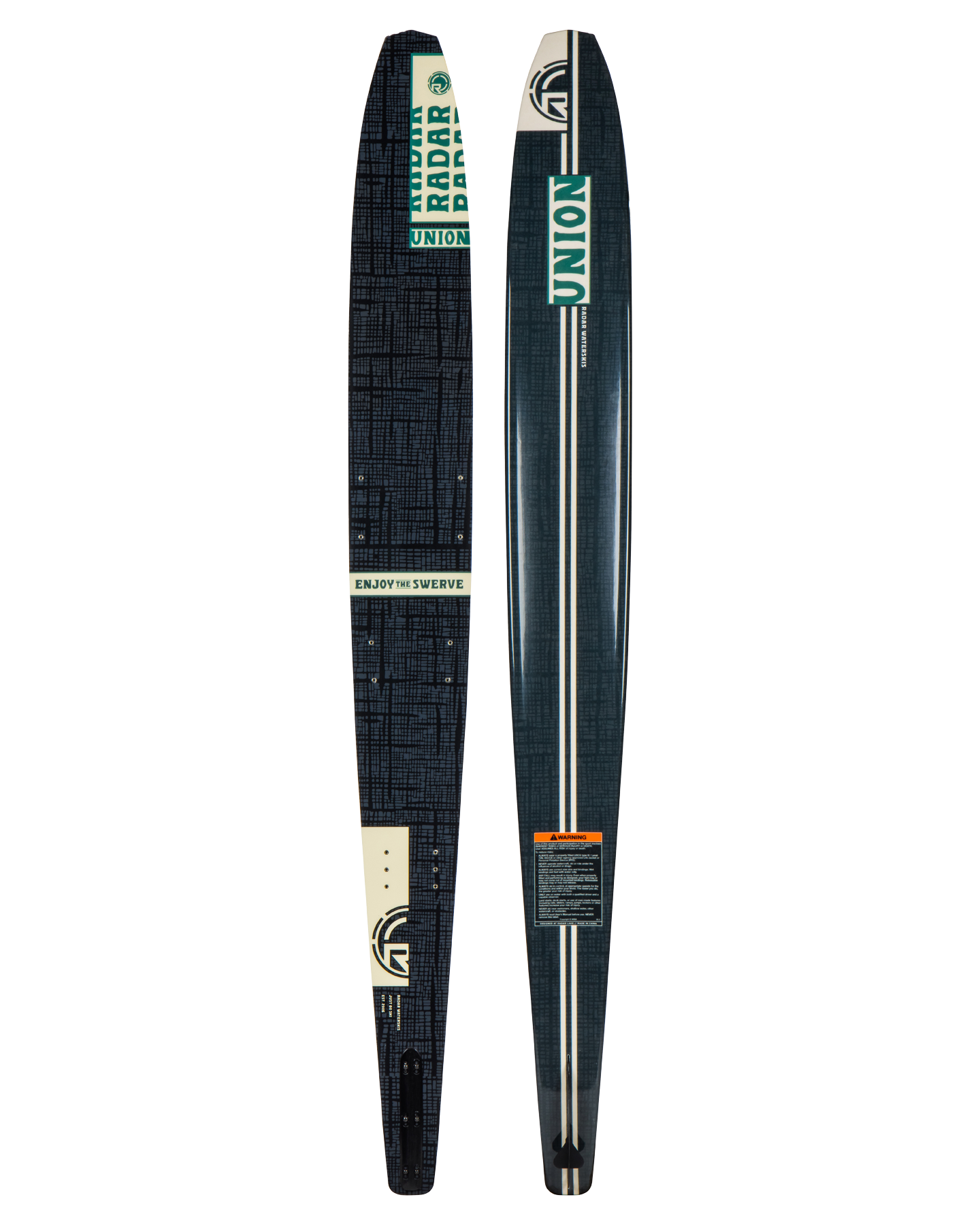 Radar Union Waterski Black / Sand / Alpine Green 2025 Waterskis