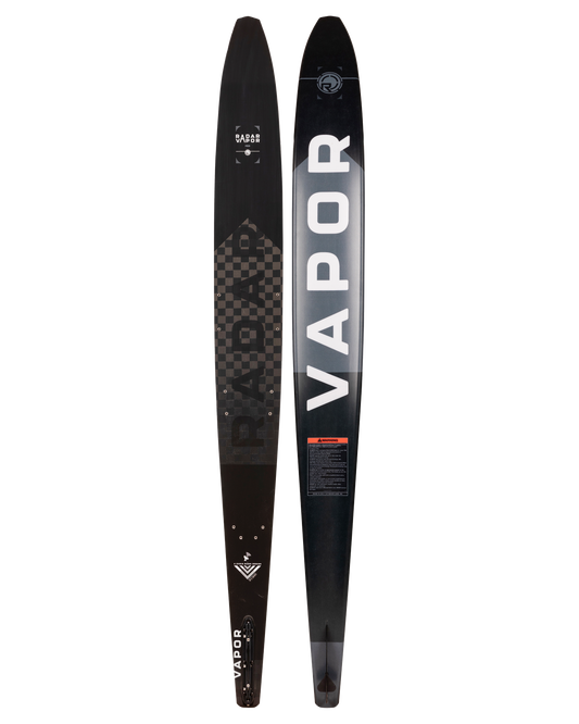 Radar Vapor Pro Build Waterski - Textreme/Stelath - 2025 Water Skis - Trojan Wake Ski Snow