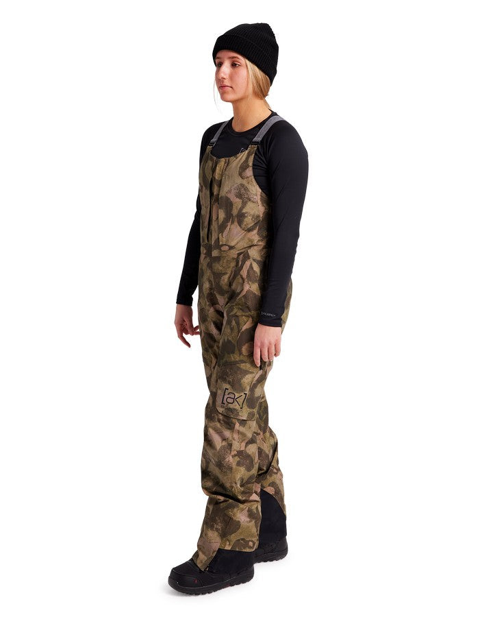 Burton [ak]® GORE-TEX 2L Kimmy Women's Snow Bib Pants - Victor Camo - 2022 Snow Bibs - Trojan Wake Ski Snow