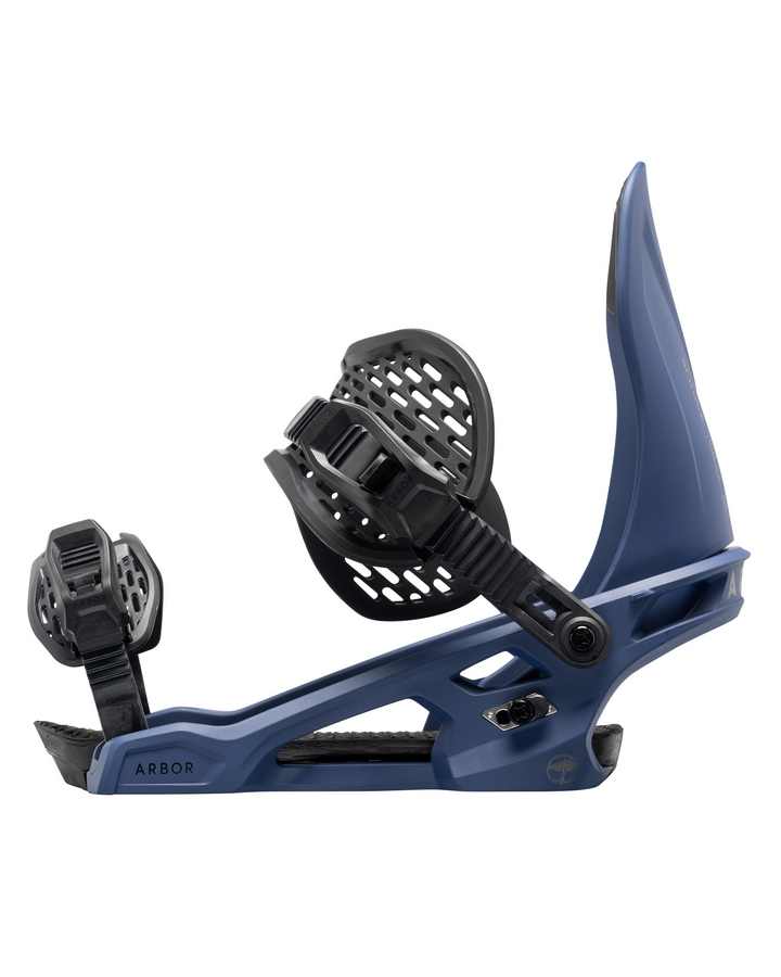 Arbor Spruce Snowboard Binding - Midnight Blue - 2023 Snowboard Bindings - Trojan Wake Ski Snow