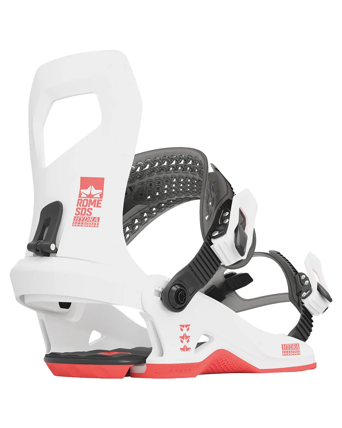 Rome Hydra Women's Snowboard Binding - White - 2024 Snowboard Bindings - Trojan Wake Ski Snow