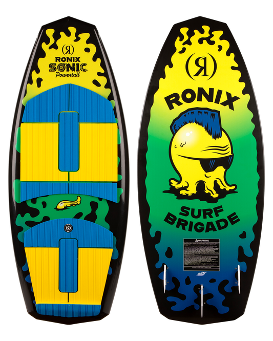 Ronix Kids' Sonic Powertail Wakesurf - 2025 Wakesurf - Trojan Wake Ski Snow