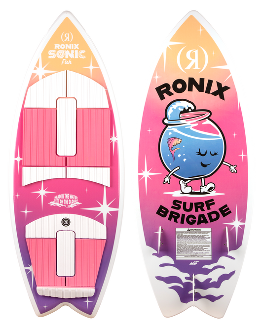 Ronix Sonic Fish Kids' Wakesurf - 2025 Wakesurf - Trojan Wake Ski Snow