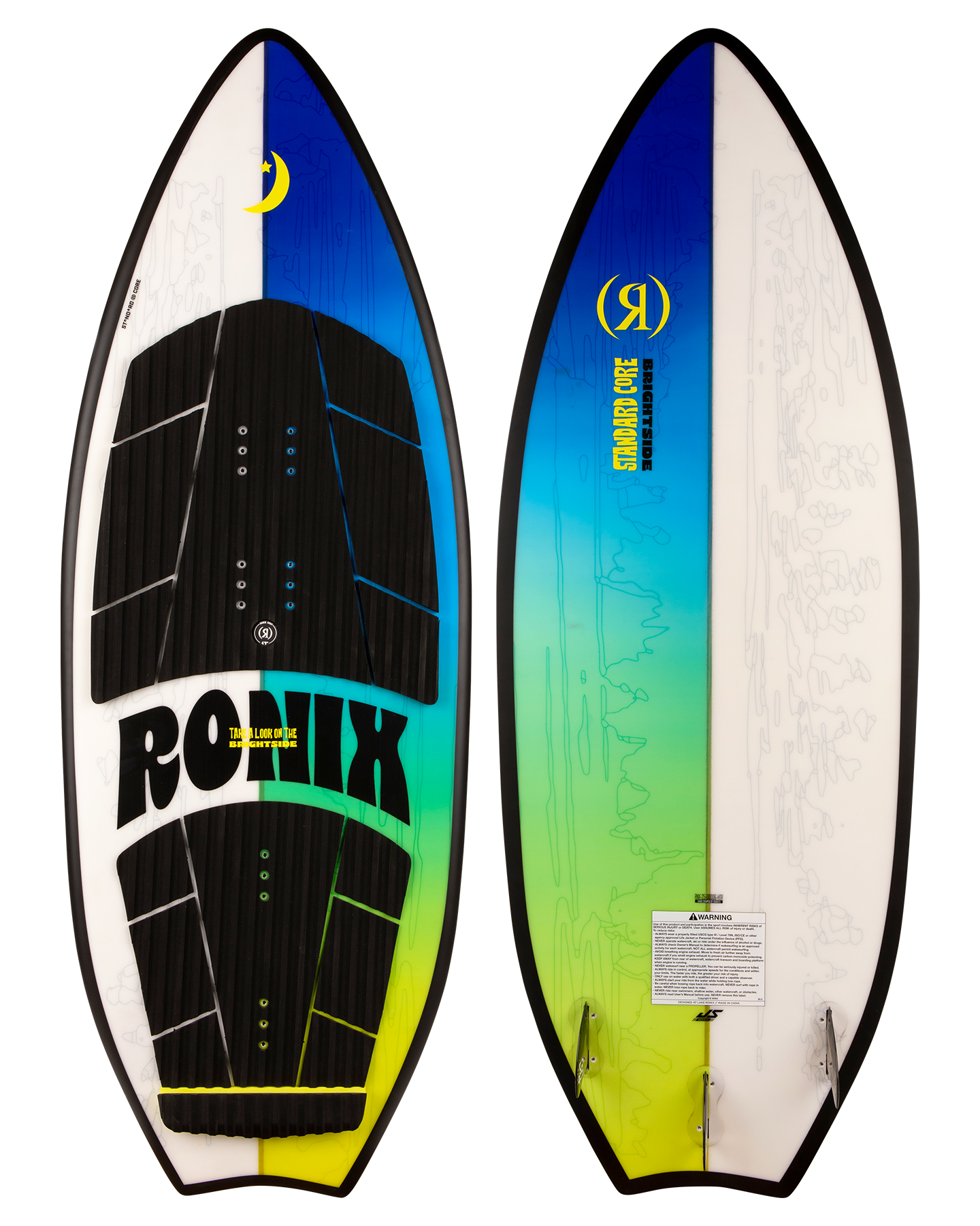 Ronix Standard Brightside Wakesurf W/Straps - 2025 Wakesurf - Trojan Wake Ski Snow