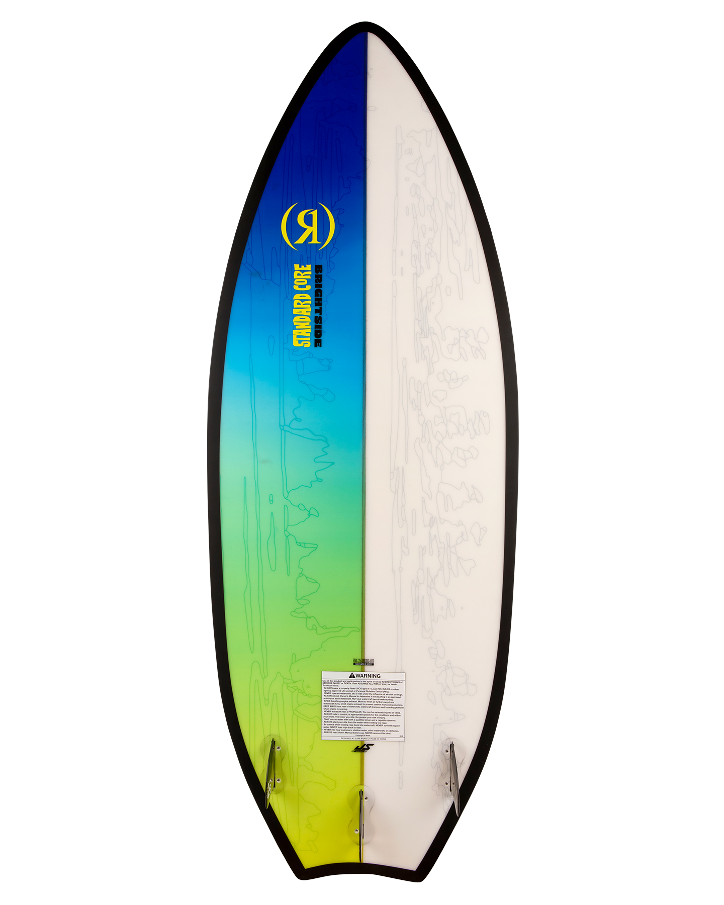 Ronix Standard Brightside Wakesurf W/Straps - 2025 Wakesurf - Trojan Wake Ski Snow