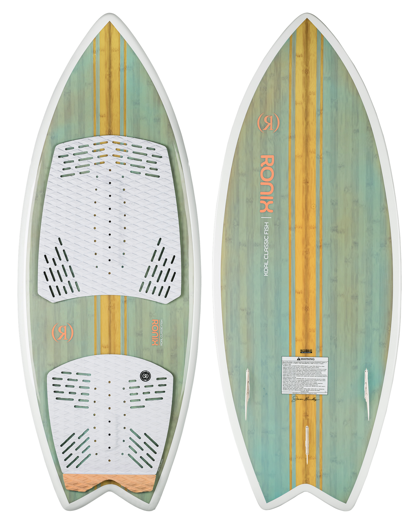 Ronix Koal Classic Fish Women's Wakesurf - 2024 Wakesurf - Trojan Wake Ski Snow