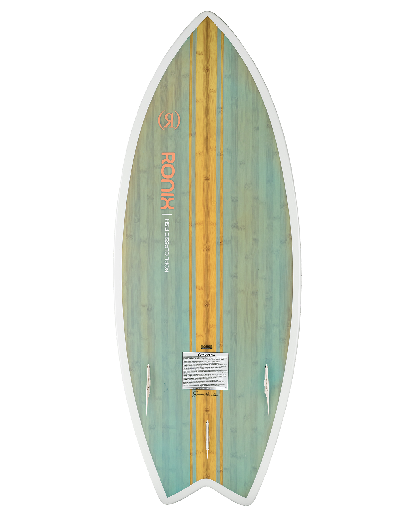 Ronix Koal Classic Fish Women's Wakesurf - 2024 Wakesurf - Trojan Wake Ski Snow