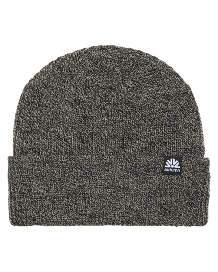 Autumn Simple Beanie - Black Marl Beanies - Trojan Wake Ski Snow