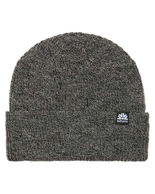 Autumn Simple Beanie - Black Marl Beanies - Trojan Wake Ski Snow