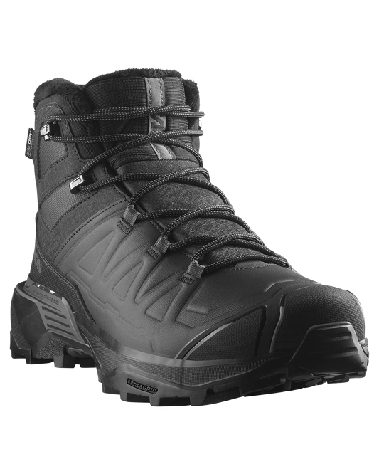 Salomon X Ultra Snowpilot Waterproof Boot - Black / Phantom / Castlerock Apres Boots - Trojan Wake Ski Snow