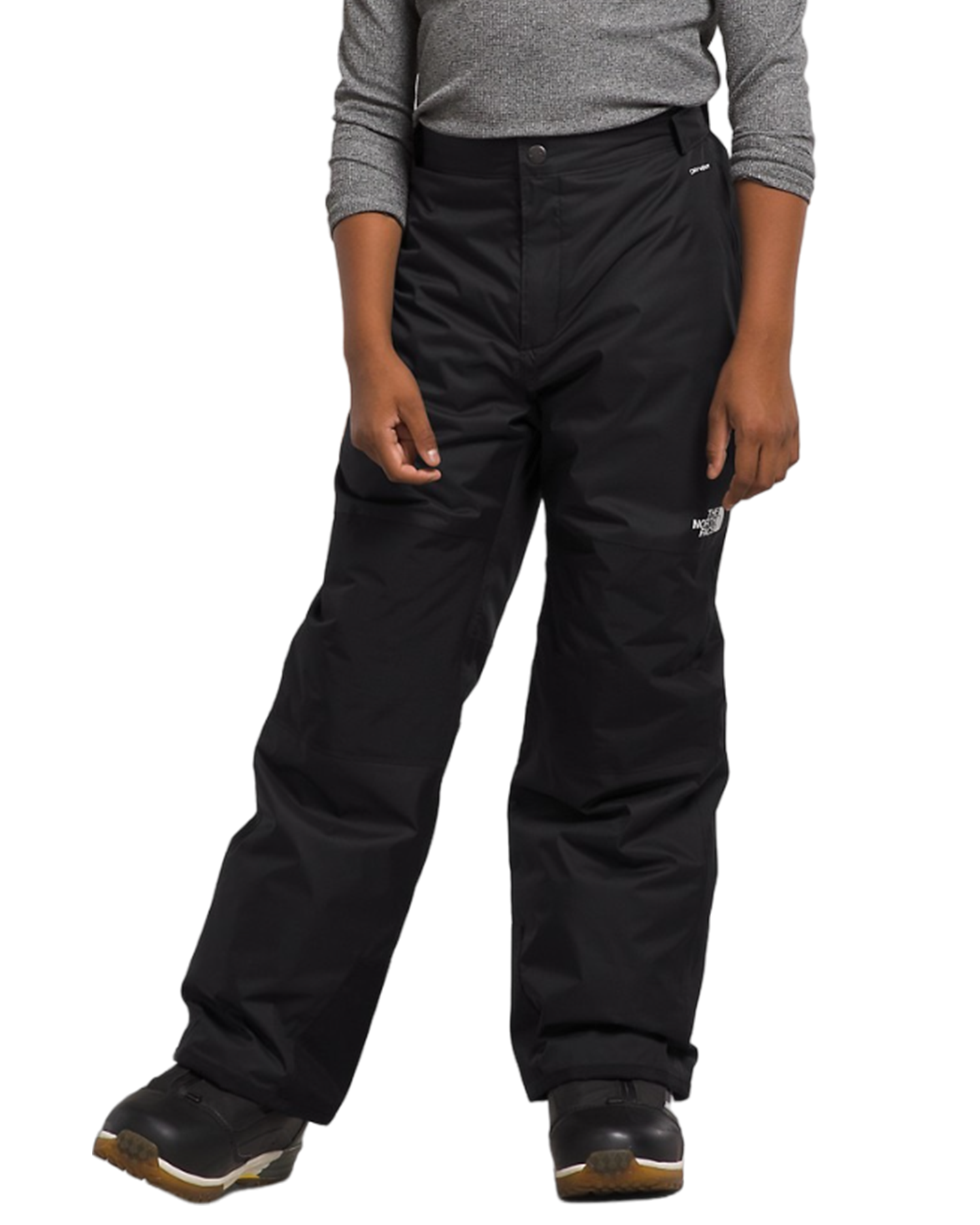 The North Face Boys' Freedom Insulated Snow Pants - Tnf Black Snow Pants - Trojan Wake Ski Snow