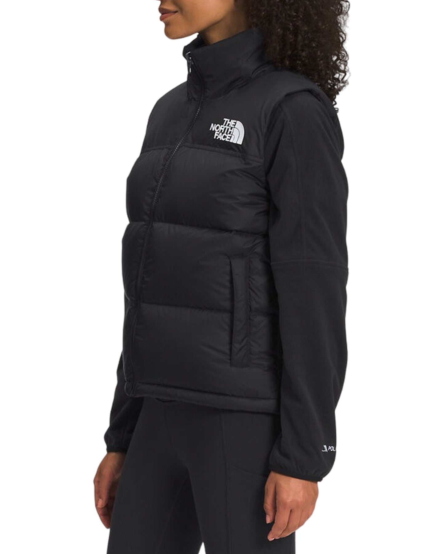 The North Face Women's 1996 Retro Nuptse Vest - Recycled Tnf Black Jackets - Trojan Wake Ski Snow