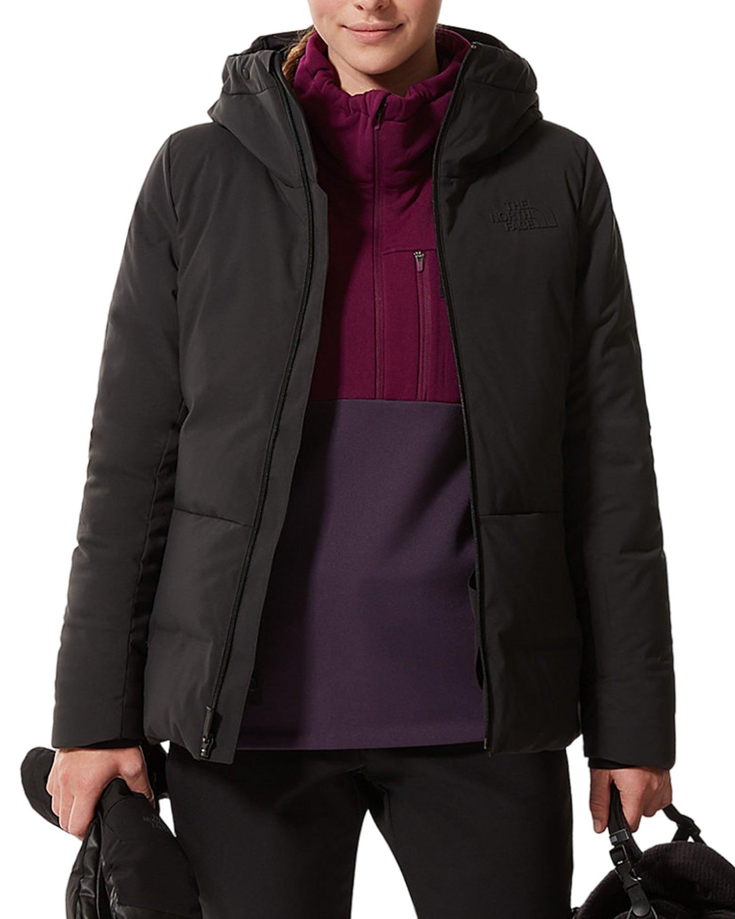 The North Face Women's Cirque Down Jacket - Tnf Black/Tnf Black Snow Jackets - Trojan Wake Ski Snow