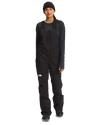 The North Face Women's Freedom Bib Snow Pants - Tnf Black Snow Pants - Trojan Wake Ski Snow