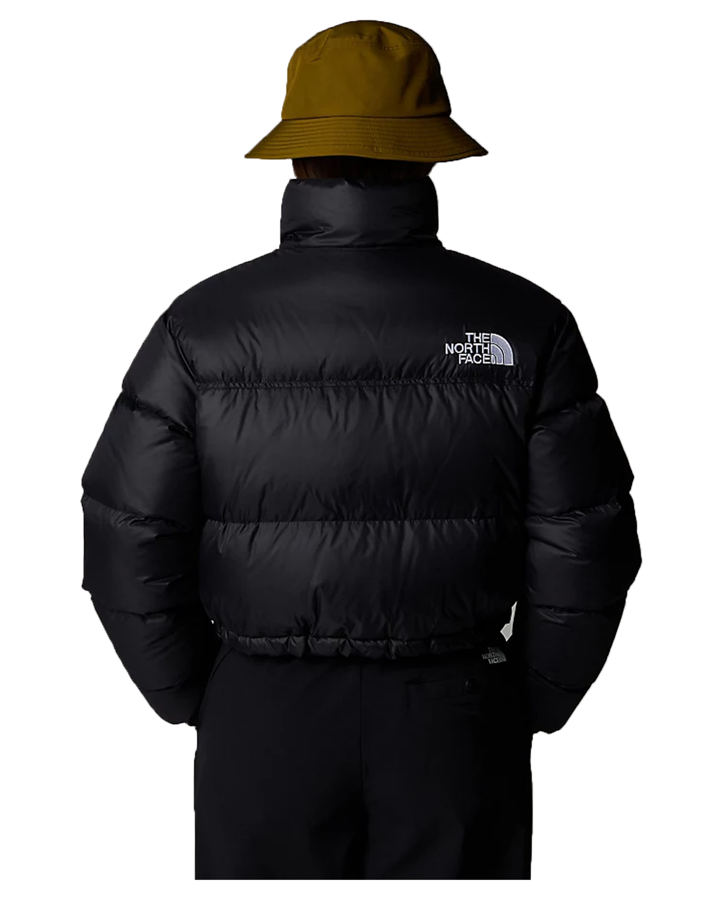 The North Face Women's Nuptse Short Jacket - Tnf Black Snow Jackets - Trojan Wake Ski Snow