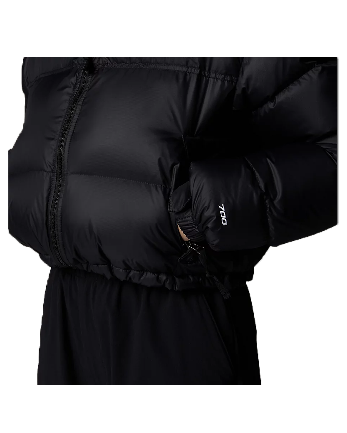 The North Face Women's Nuptse Short Jacket - Tnf Black Snow Jackets - Trojan Wake Ski Snow