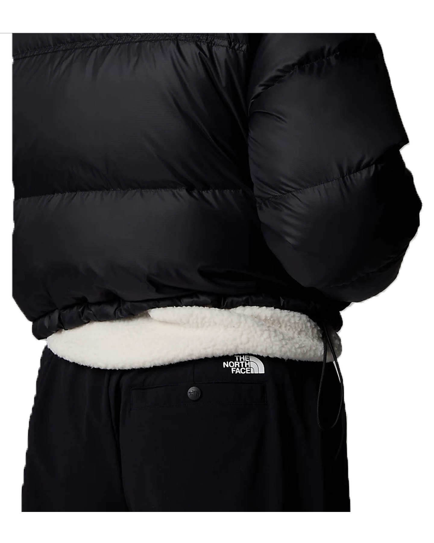 The North Face Women's Nuptse Short Jacket - Tnf Black Snow Jackets - Trojan Wake Ski Snow