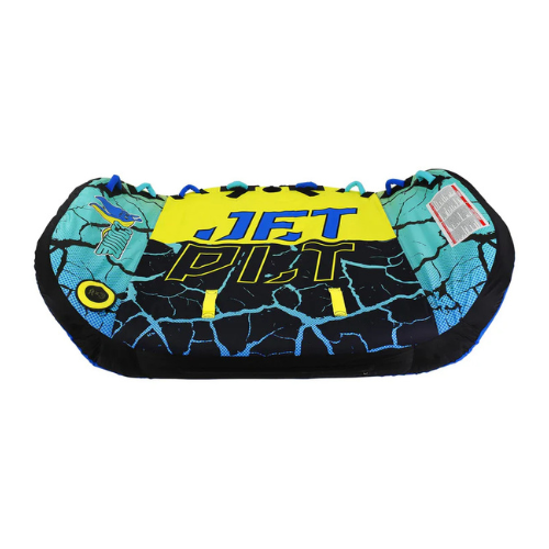 Jetpilot JP3 Wing Towable - Yellow/Purple - 2024 Tubes, 3 Person Tubes - Trojan Wake Ski Snow