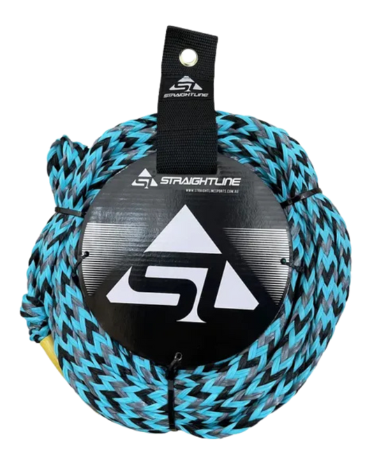 Straightline 4 Person Tube Rope - Blue Tube Ropes - Trojan Wake Ski Snow