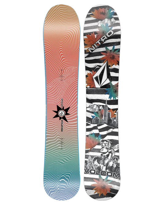 Nitro Alternator x Volcom Snowboard - 2025 Snowboards - Trojan Wake Ski Snow