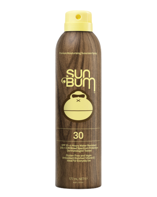 Sun Bum Original SPF 30 Sunscreen Spray - 177ml Sun Protection - Trojan Wake Ski Snow