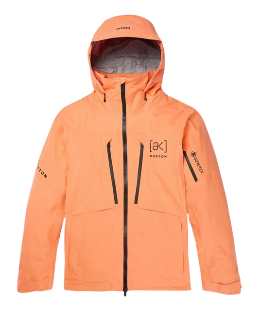 Burton Men's [ak]® Hover Gore‑Tex 3L Stretch Snow Jacket - Salmon Buff Snow Jackets - Trojan Wake Ski Snow