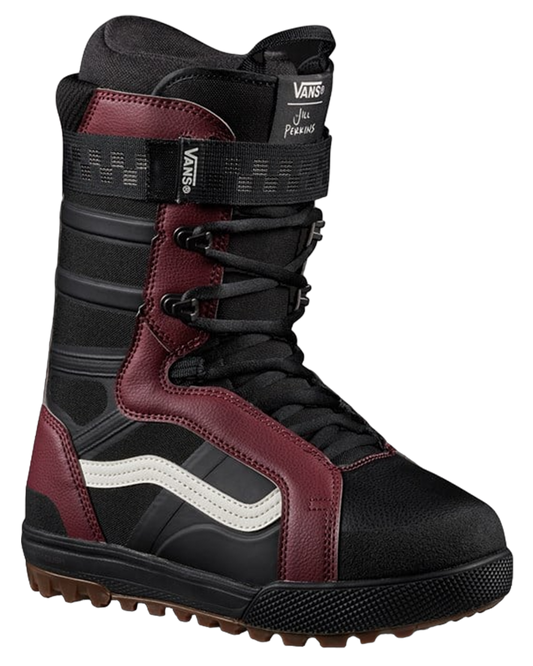 Vans Hi-Standard Pro Jill Perkins Women's Snowboard Boots - Black/Burgundy - 2024 Snowboard Boots - Trojan Wake Ski Snow