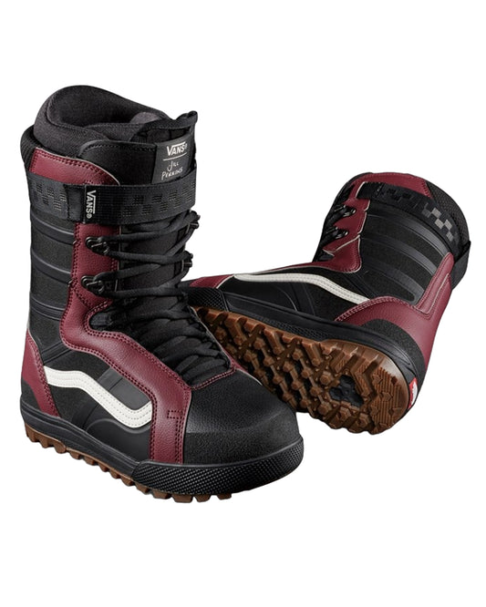 Vans Hi-Standard Pro Jill Perkins Women's Snowboard Boots - Black/Burgundy - 2024 Snowboard Boots - Trojan Wake Ski Snow