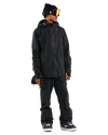 Volcom Guch Stretch Gore Jacket - Black Snow Jackets - Trojan Wake Ski Snow