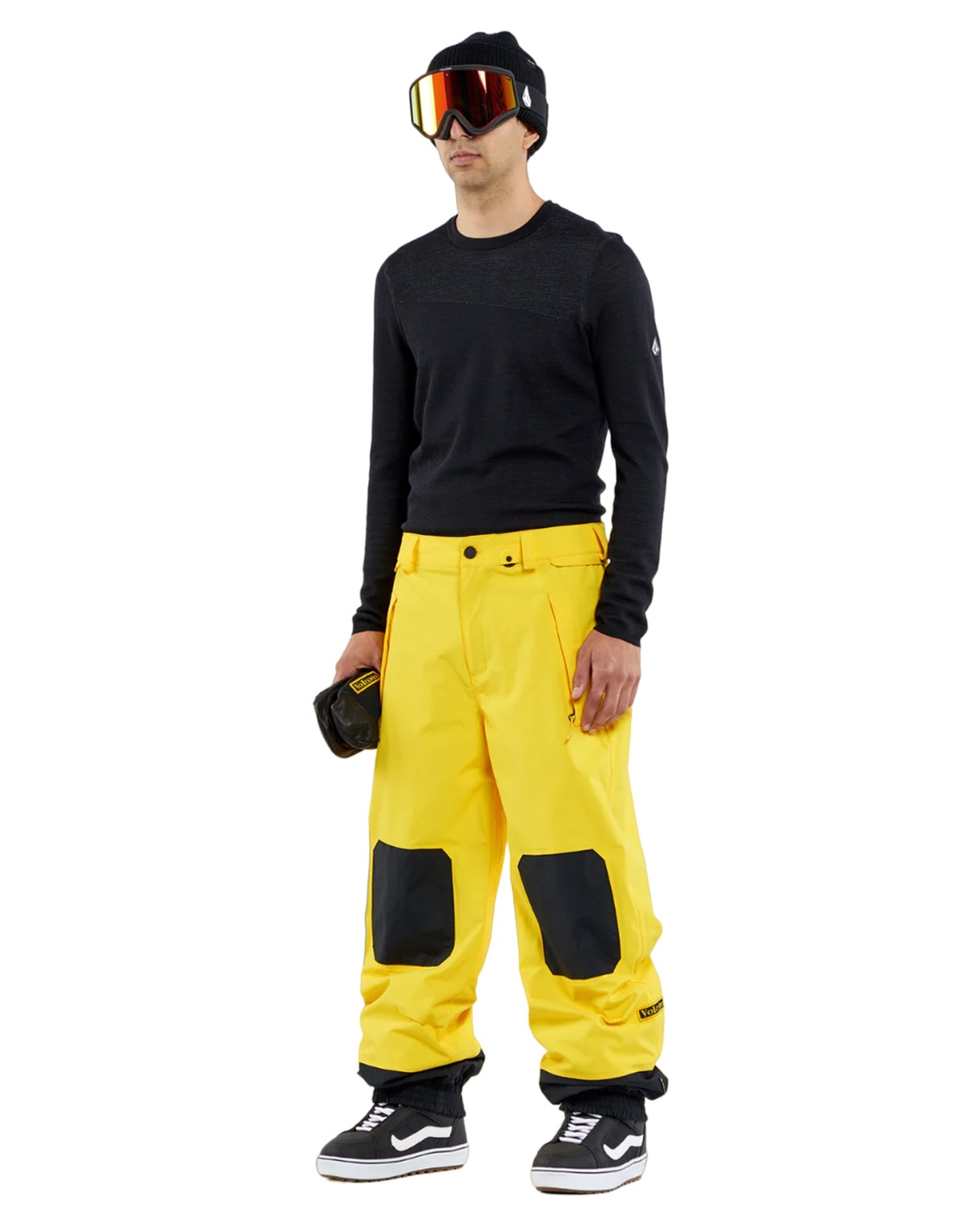 Volcom Longo Gore-Tex Pant - Bright Yellow Snow Pants - Trojan Wake Ski Snow