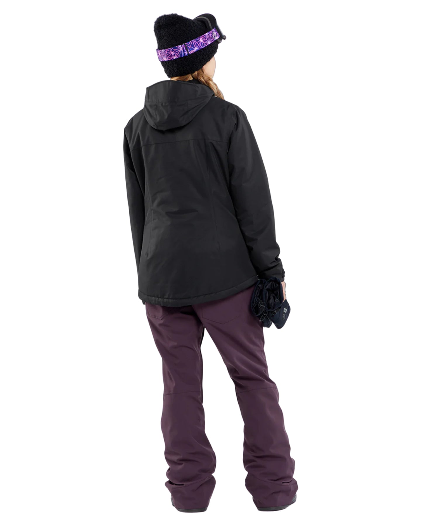 Volcom Swift Bib Overall - Blackberry Snow Bibs - Trojan Wake Ski Snow