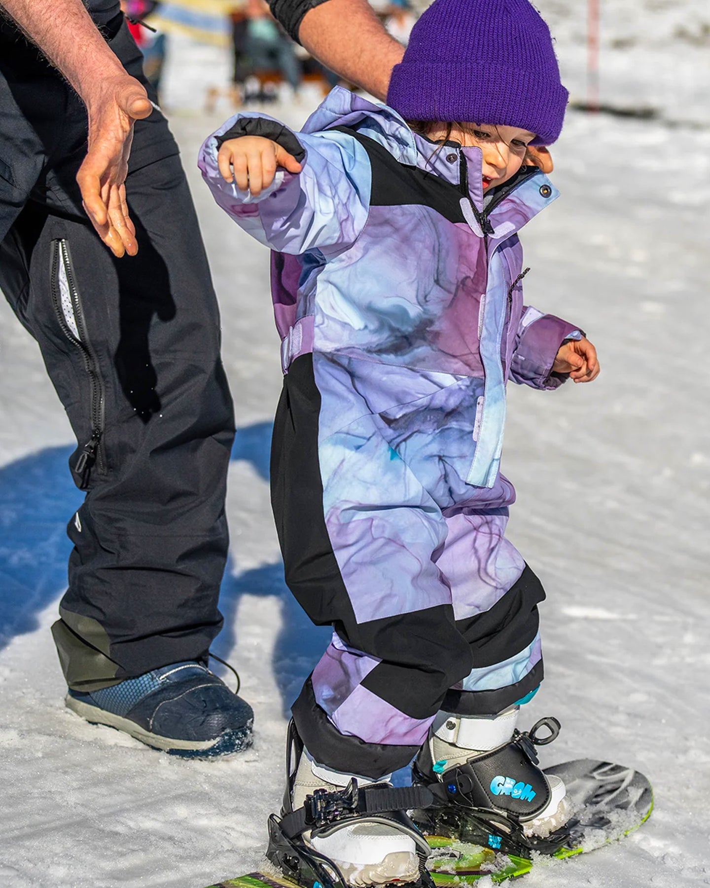 Volcom Volcom Toddler One Piece - Glacier Ice Onesies - Trojan Wake Ski Snow