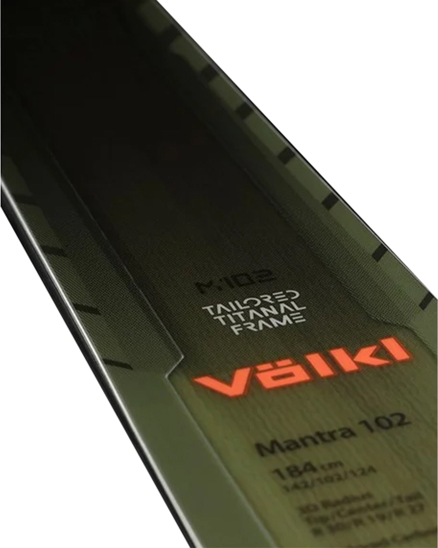 Volkl Mantra 102 Flat Snow Skis  - 2024 Snow Skis - Trojan Wake Ski Snow