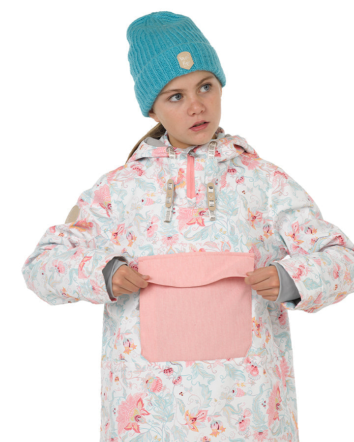 Rojo Hazel Girl's Snow Jacket - Royale Snow White - 2023 Snow Jackets - Trojan Wake Ski Snow